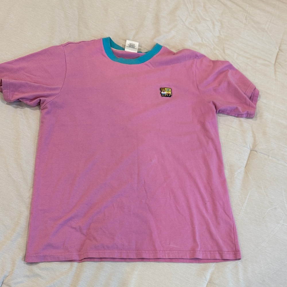 Teddy Fresh Purple Tee with Teal Collar
